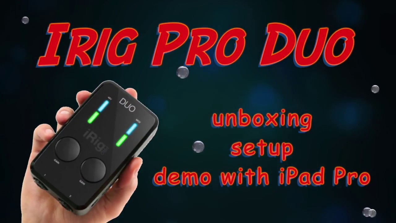 irig pro duo driver for mac