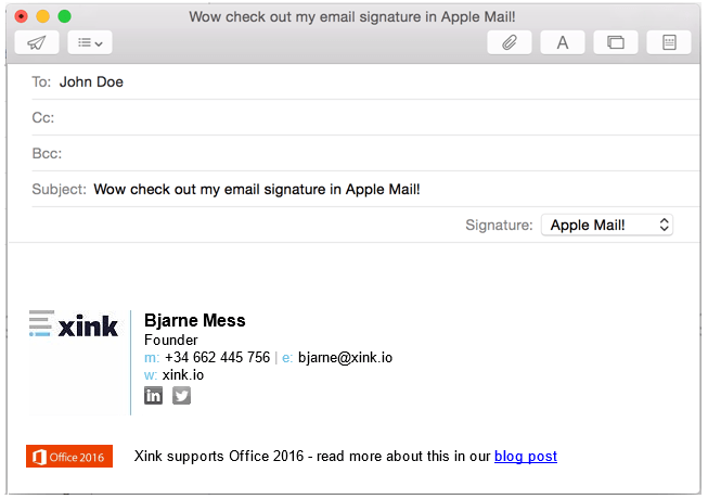 html email signature for outlook mac download
